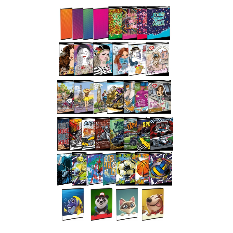 ΤΕΤΡΑΔΙΑ OPTIMUM LUX A4/52φ