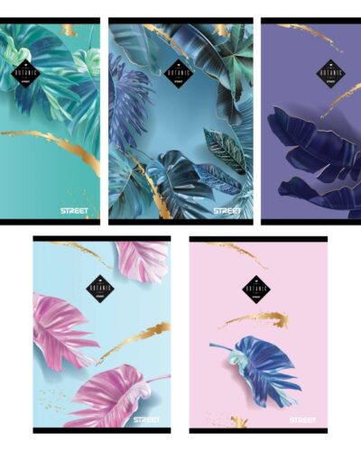 ΤΕΤΡΑΔΙΑ ΡΙΓΕ STREET BOTANIC A4 54φυλ. (80gr)