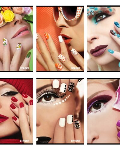 ΤΕΤΡΑΔΙΑ ΡΙΓΕ STREET CHIC A4 54φυλ. (80gr)