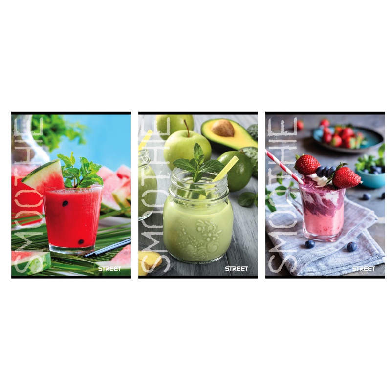 ΤΕΤΡΑΔΙΑ ΡΙΓΕ STREET SMOOTHIE A4 54φυλ. (80gr)