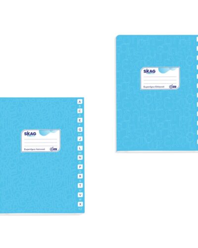 ΤΕΤΡΑΔΙΑ SKAG ΕΥΡΕΤΗΡΙΑ ΧΑΡΤΙΝΑ ΣΧΟΛΙΚΑ 17Χ25 Φ.48