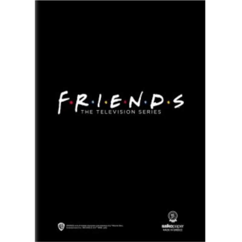 ΤΕΤΡΑΔΙΑ SALKO ΚΑΡΦΙΤΣΑ 17Χ25 Φ.40 FRIENDS