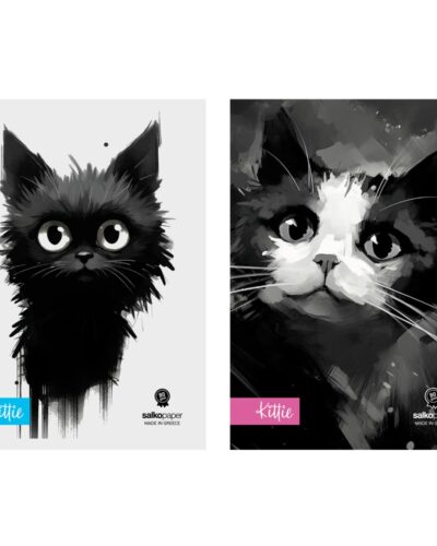 ΤΕΤΡΑΔΙΑ SALKO ΚΑΡΦΙΤΣΑ 17Χ25 Φ.40 KITTIE