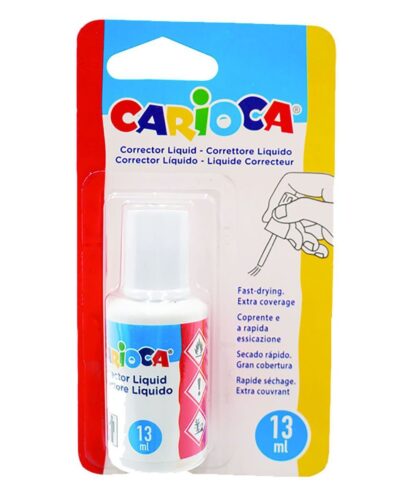 Διορθωτικο Υγρο Carioca Blister 13ml Carioca