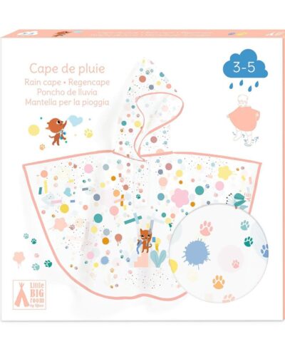 Djeco Αδιάβροχη κάπα 'Γατούλα'