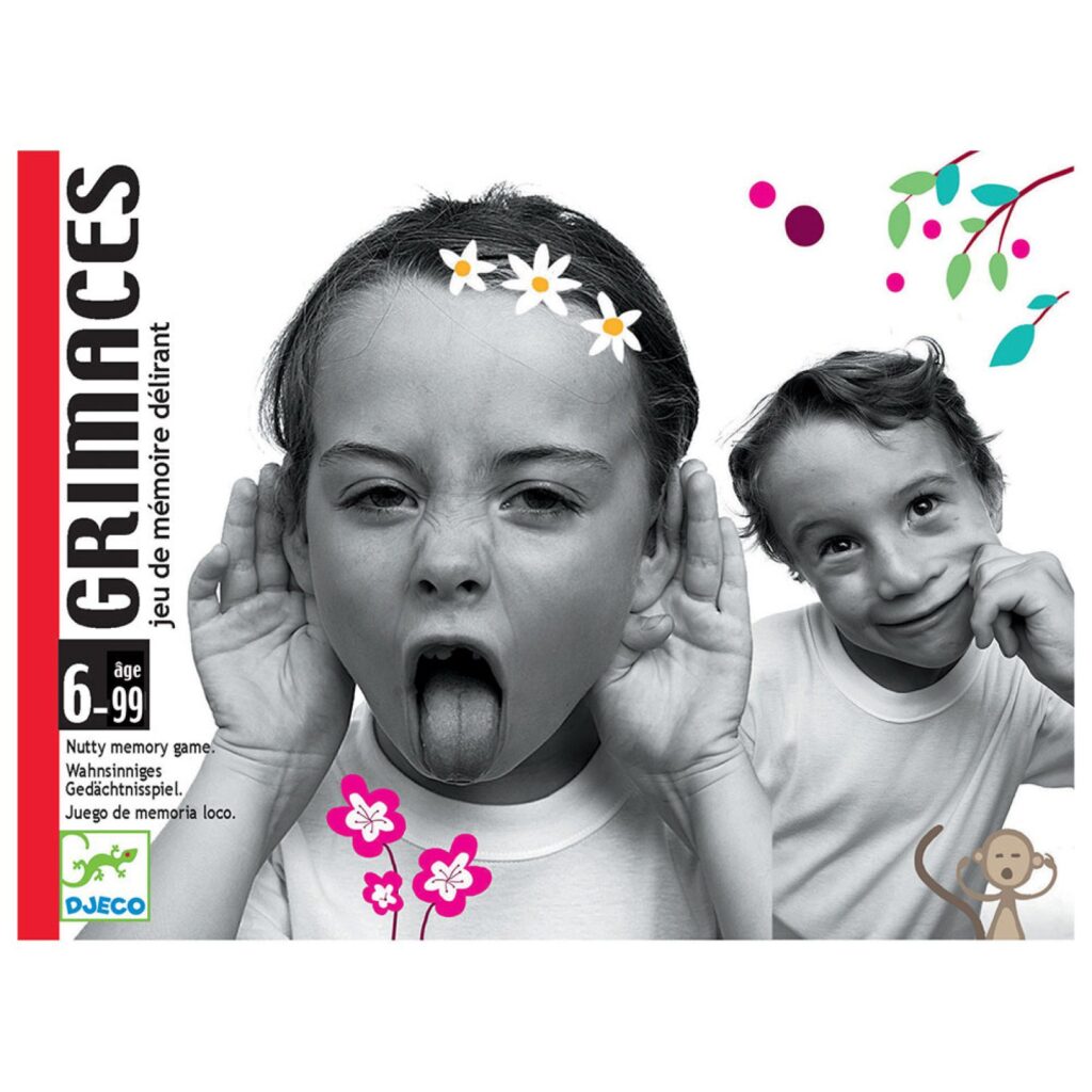 Djeco Επιτραπέζιο με κάρτες Γκριμάτσες Grimaces