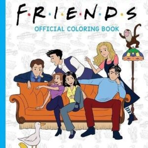 Coloring is Better with Friends: Official Friends Coloring Book