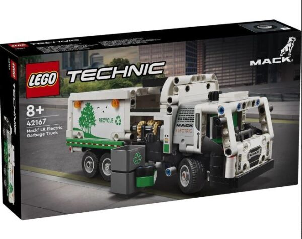 228268.jpg LEGO Technic Mack LR Electric Garbage Truck (42167)