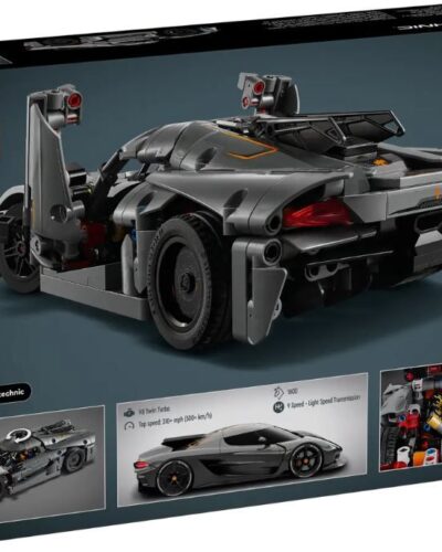 LEGO Technic Koenigsegg Jesko Absolut Grey Hypercar  (42173)
