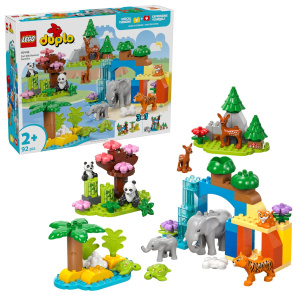 LEGO Duplo 3 Σε 1 Οικογένειες Άγριων Ζώων  (10446)