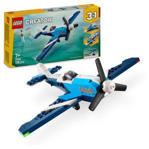 LEGO Creator Αεροσκάφος- Αγωνιστικό Αεροπλάνο 3 Σε 1  (31160)