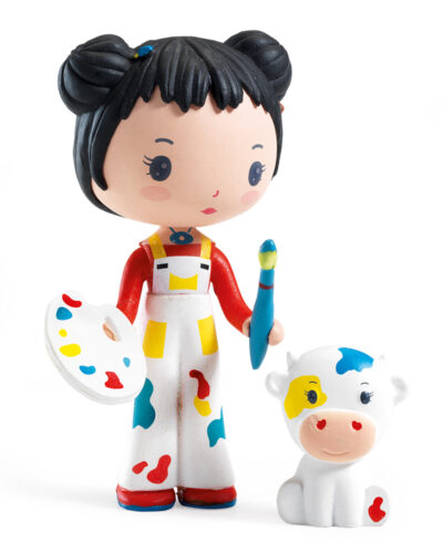 Djeco Φιγούρα Tinyly Barbouille & Gribs