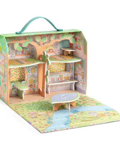 Djeco κουκλόσπιτο Tinyly σε βαλιτσάκι "Δεντρόσπιτο" (Περιλαμβάνονται...