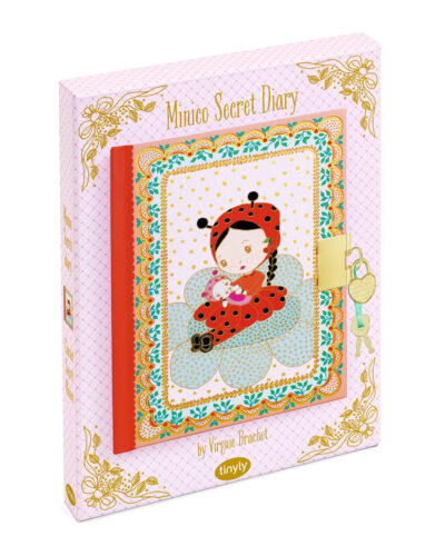 Djeco ημερολόγιο με κλειδαριά "Τinyly Minico"