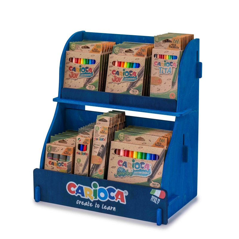 Βιτρινα CARIOCA Κενη Επιτραπεζια Ξυλινη