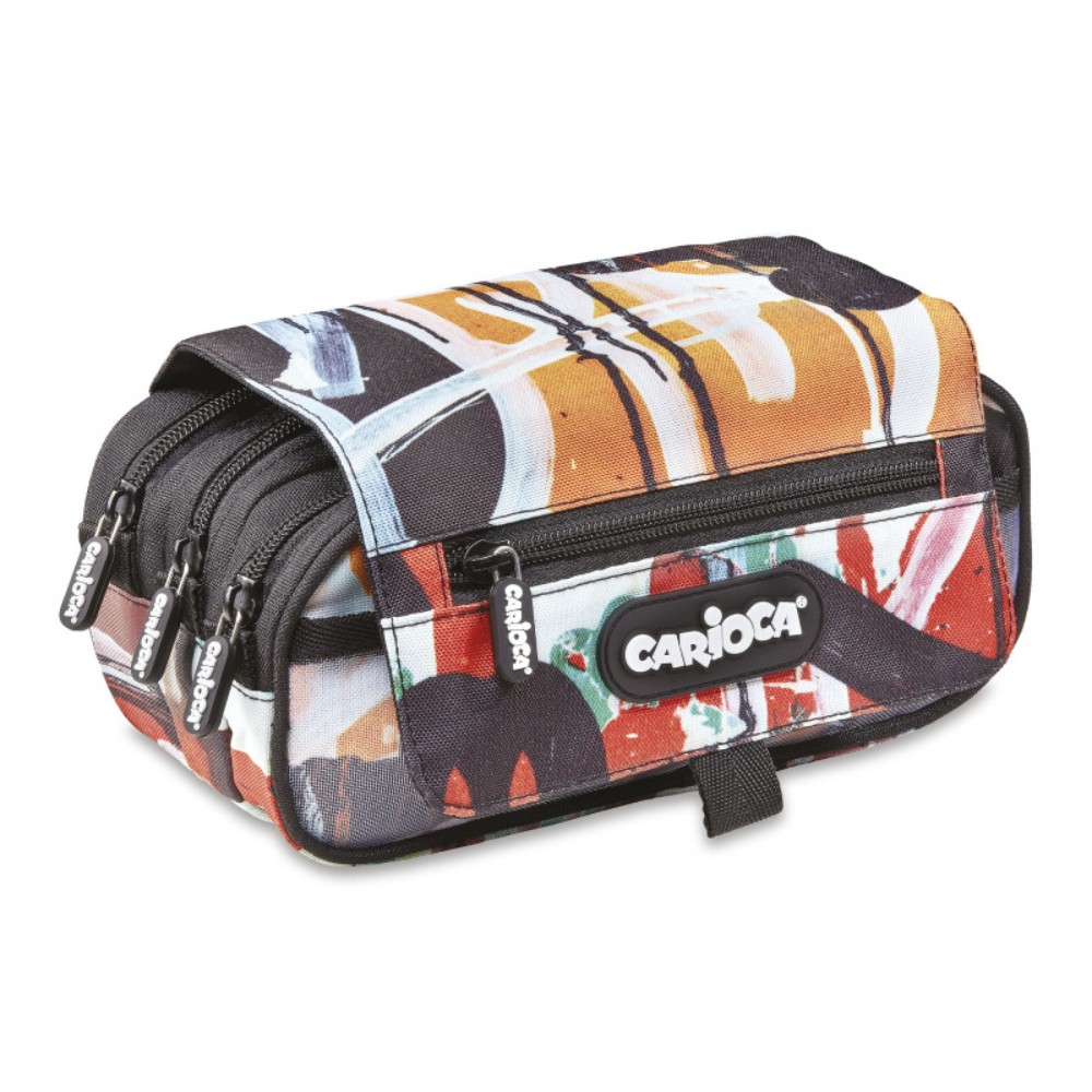 ΚΑΣΕΤΙΝΑ CARIOCA ΒΑΡΕΛΑΚΙ SPRAY 3 ZIP BLACK