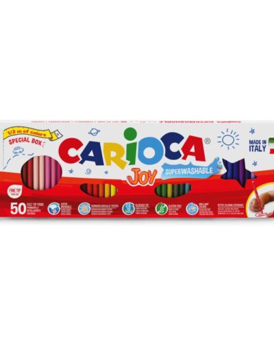 ΜΑΡΚΑΔΟΡΟΙ CARIOCA SUPER JOY ΣΕΤ 1/2 meter 50τεμ.