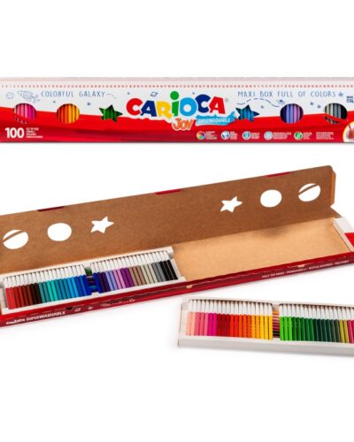 ΜΑΡΚΑΔΟΡΟΙ CARIOCA SUPER JOY ΣΕΤ METER 100τεμ. (36 χρώματα)