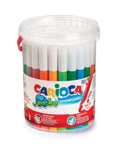 ΜΑΡΚΑΔΟΡΟΙ CARIOCA JUMBO ΒΑΖΟ 50 τεμ.