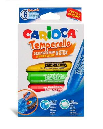 ΜΑΡΚΑΔΟΡΟΙ CARIOCA TEMPERELLO 6 χρωμ.