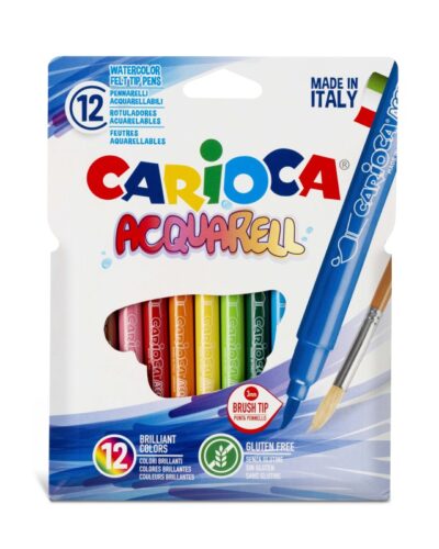 ΜΑΡΚΑΔΟΡΟΙ CARIOCA ΑΚΟΥΑΡΕΛΑΣ 12τεμ.