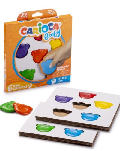 ΚΡΑΓΙΟΝ ΚΕΡΙΝΑ CARIOCA BABY TEDDY (1+) 6 χρωμ.