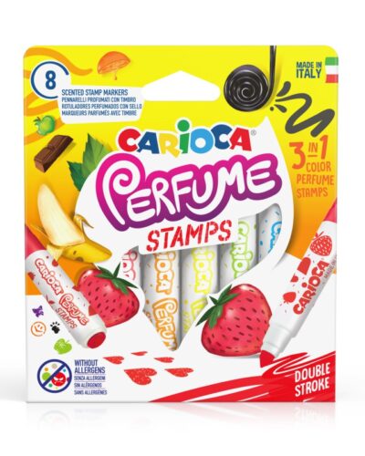 ΜΑΡΚΑΔΟΡΟΙ CARIOCA PERFUME STAMPS 8 χρωμ.