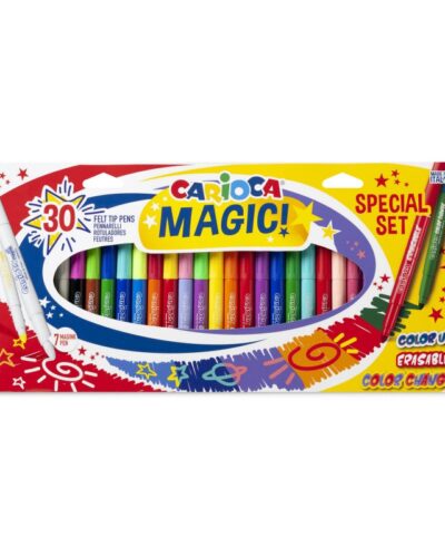 ΜΑΡΚΑΔΟΡΟΙ CARIOCA MAGIC COLOR SPECIAL SET 30τεμ.