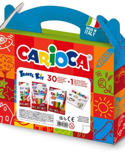 ΜΑΡΚΑΔΟΡΟΙ CARIOCA ΒΑΛΙΤΣΑΚΙ TRAVELL KIT ΣΕΤ 30τεμ.