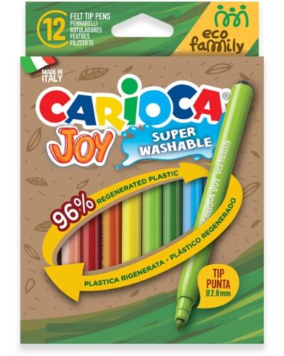 ΜΑΡΚΑΔΟΡΟΙ CARIOCA ECO FAMILY JOY 12 χρωμ.