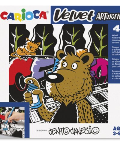 ΣΕΤ ΖΩΓΡΑΦΙΚΗΣ CARIOCA VELVET CENTO GRAFFITI
