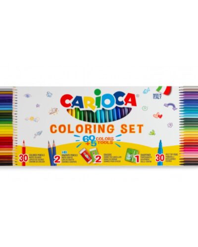 ΣΕΤ ΖΩΓΡΑΦΙΚΗΣ CARIOCA 65τεμ.