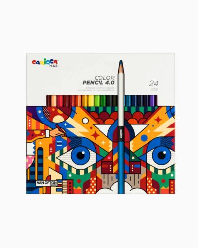 ΚΡΑΓΙΟΝ ΞΥΛΙΝΑ CARIOCA PLUS ΣΕΤ 24 χρωμάτων.