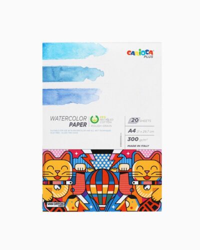 ΜΠΛΟΚ ΖΩΓΡΑΦΙΚΗΣ CARIOCA PLUS WATERCOLOR Α4 20 φυλ.