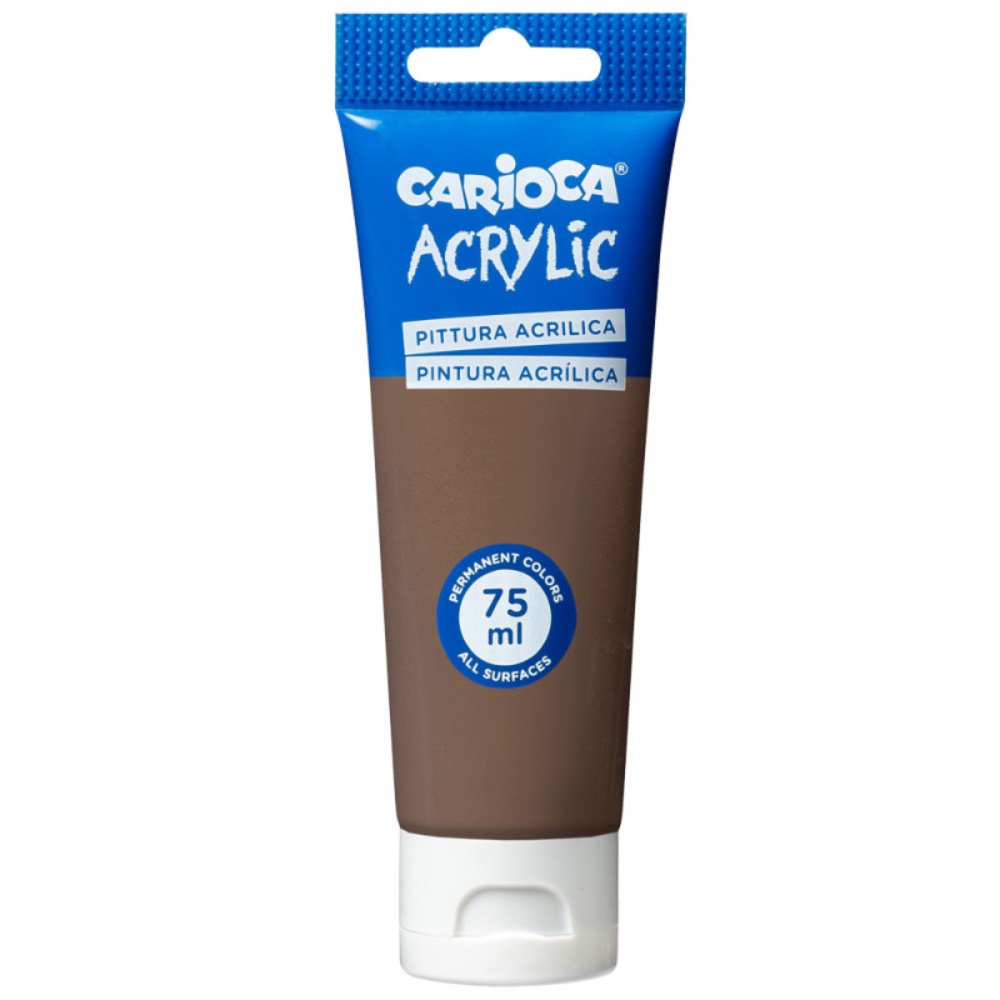 ΧΡΩΜΑΤΑ ΑΚΡΥΛΙΚΑ CARIOCA 75ml SIENNA