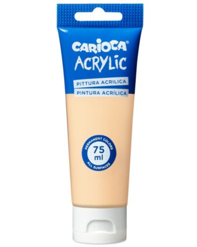 ΧΡΩΜΑΤΑ ΑΚΡΥΛΙΚΑ CARIOCA 75ml SALMON PINK