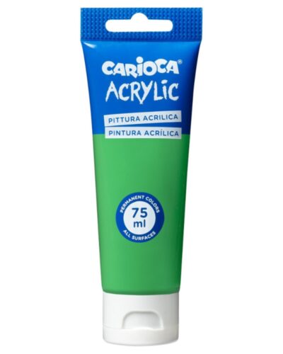 ΧΡΩΜΑΤΑ ΑΚΡΥΛΙΚΑ CARIOCA 75ml BRIGHT GREEN