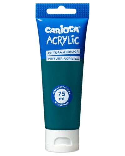 ΧΡΩΜΑΤΑ ΑΚΡΥΛΙΚΑ CARIOCA 75ml VERDE ESMERALDA