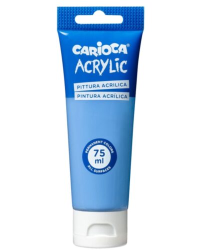 ΧΡΩΜΑΤΑ ΑΚΡΥΛΙΚΑ CARIOCA 75ml LIGHT BLUE