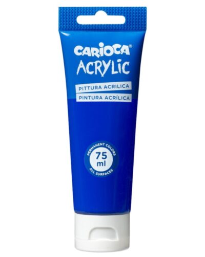ΧΡΩΜΑΤΑ ΑΚΡΥΛΙΚΑ CARIOCA 75ml DARK BLUE