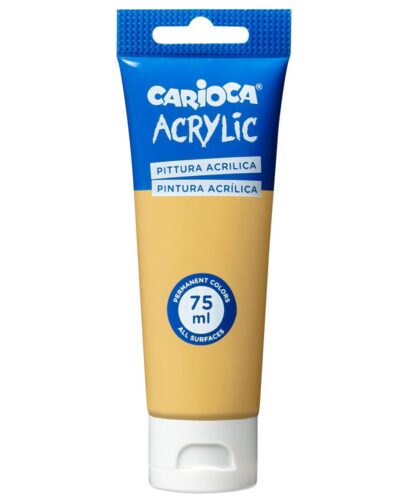 ΧΡΩΜΑΤΑ ΑΚΡΥΛΙΚΑ CARIOCA 75ml GOLD