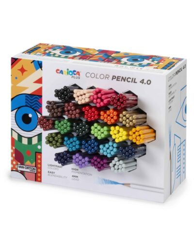 ΚΡΑΓΙΟΝ ΞΥΛΙΝΑ CARIOCA PLUS stand 288τεμ. (24 χρώματα)