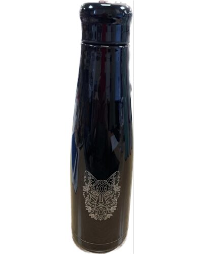 ΘΕΡΜΟΣ ΑΝΟΞΕΙΔΩΤΟ 550ml BLACK CHROME WOLF