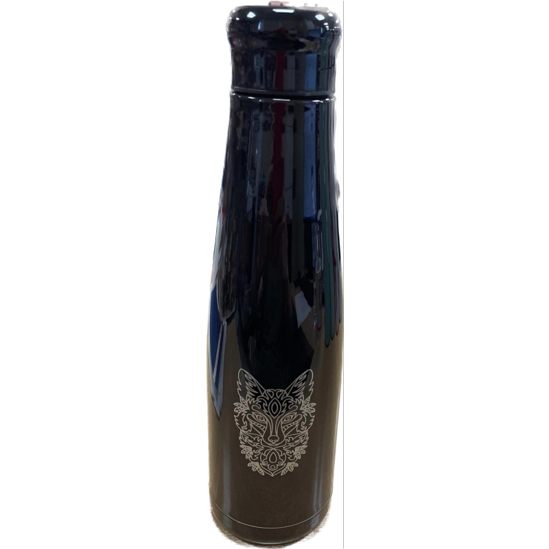 ΘΕΡΜΟΣ ΑΝΟΞΕΙΔΩΤΟ 550ml BLACK CHROME WOLF