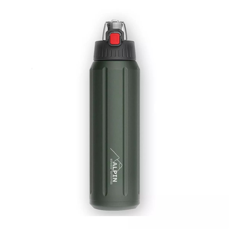 ΘΕΡΜΟΣ ALPIN ΑΝΟΞΕΙΔΩΤΟ 600ml ΠΡΑΣΙΝΟ