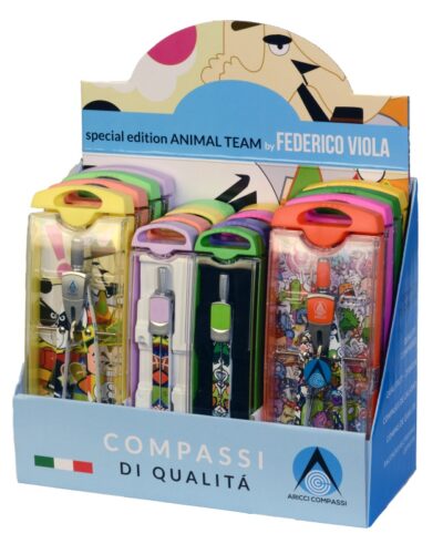 ΔΙΑΒΗΤΗΣ ARICCI STREET ART - ANIMAL TEAM (stand 16τεμ.)