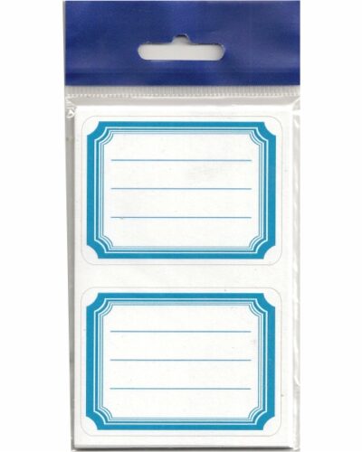 ΑΥΤΟΚ/ΤΑ RAYFILM ΕΤΙΚΕΤΕΣ ΣΧΟΛΙΚΕΣ  (πακέτο 16φυλ./32 ετικέτες)