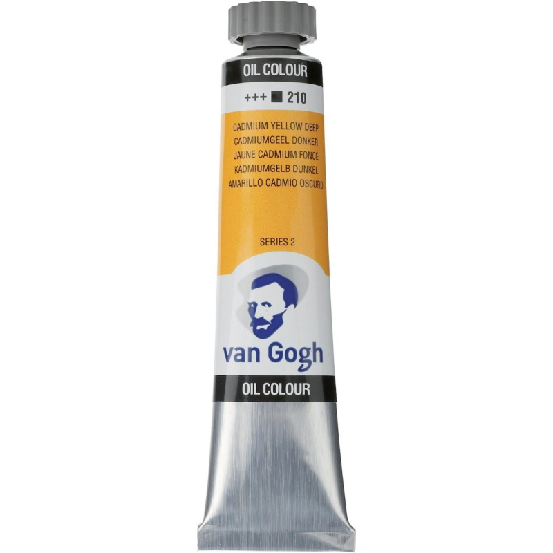 TALENS ΧΡΩΜΑΤΑ ΛΑΔΙΟΥ 20ml CADMIUM YELLOW DEEP No 210