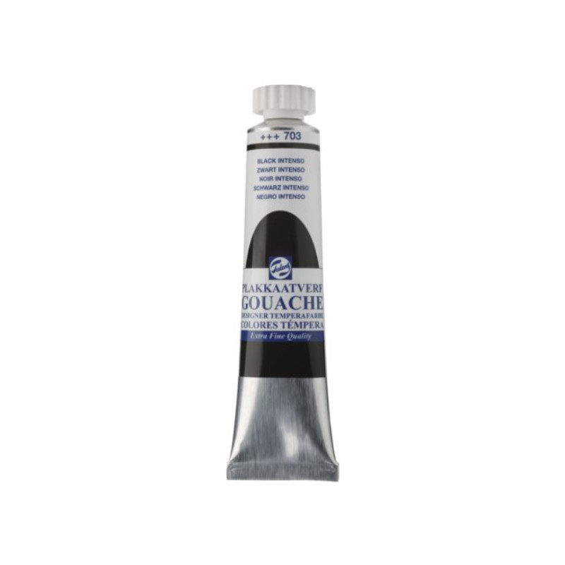 TALENS ΤΕΜΠΕΡΕΣ ΜΟΝΟΧΡΩΜΕΣ 20ml BLACK INTENSO No 703