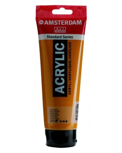 TALENS ΧΡΩΜΑΤΑ ΑΚΡΥΛΙΚΑ AMSTERDAM 120ml GOLD OCHRE N.231